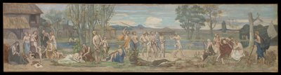 Ludus pro patria (Gry patriotyczne) autorstwa Pierre Puvis de Chavannes