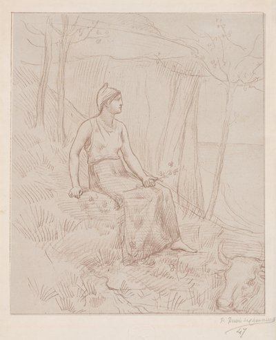 Normandia autorstwa Pierre Puvis de Chavannes