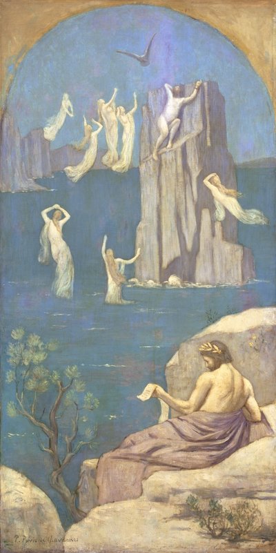 Prometeusz (olej na płótnie) autorstwa Pierre Puvis de Chavannes