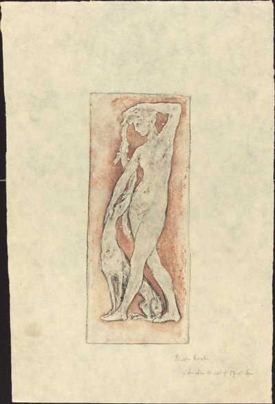 Diane au levrier (Diana i chart) autorstwa Pierre Roche