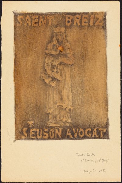 Heiliger Euson autorstwa Pierre Roche