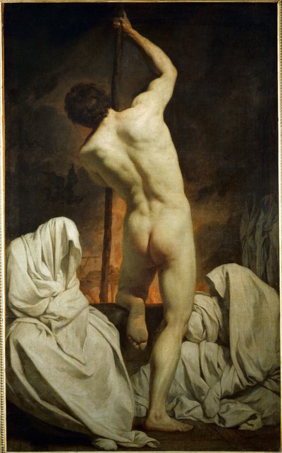 Charon passant les ombres - Charon w podziemiach ... autorstwa Pierre Subleyras