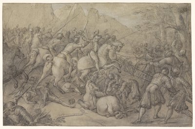 Bitwa autorstwa Pierre Woeiriot (II) (attributed to)