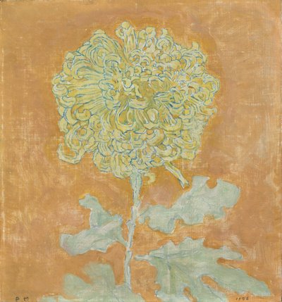Chryzantema, 1906-1942 autorstwa Piet Mondrian