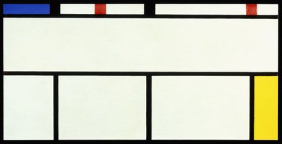 Kompozycja autorstwa Piet Mondrian