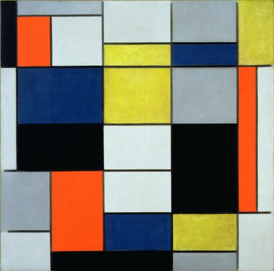 Kompozycja A autorstwa Piet Mondrian