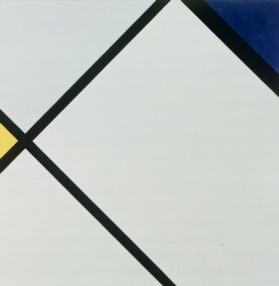 Kompozycja nr 1 autorstwa Piet Mondrian