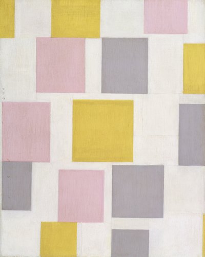 Kompozycja z płaszczyznami kolorów 5 autorstwa Piet Mondrian