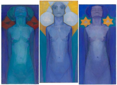 Ewolucja, 1911. autorstwa Piet Mondrian