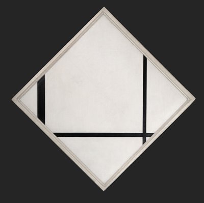 Fox trot A autorstwa Piet Mondrian