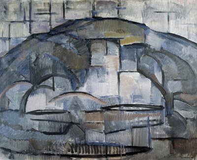 Krajobraz autorstwa Piet Mondrian