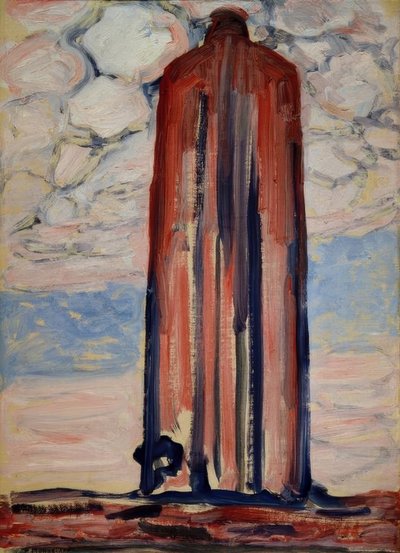 Latarnia morska w Westkapelle autorstwa Piet Mondrian