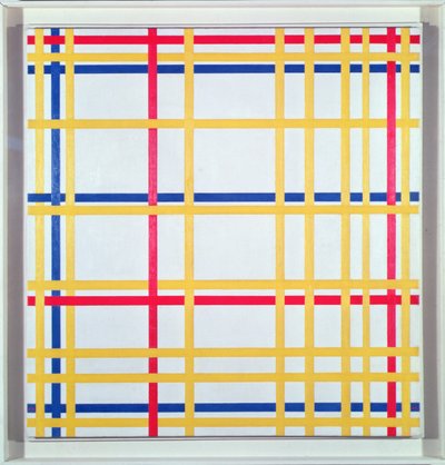 Nowy Jork I autorstwa Piet Mondrian