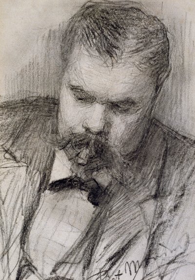 Portret Fritsa Mondriana autorstwa Piet Mondrian