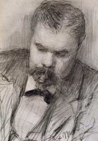 Portret Fritsa Mondriana, 1898, autorstwa Piet Mondrian