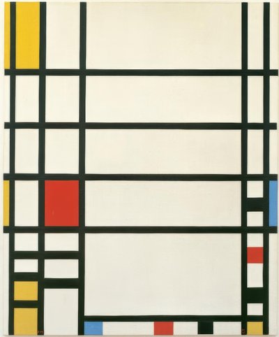 Plac Trafalgarski autorstwa Piet Mondrian