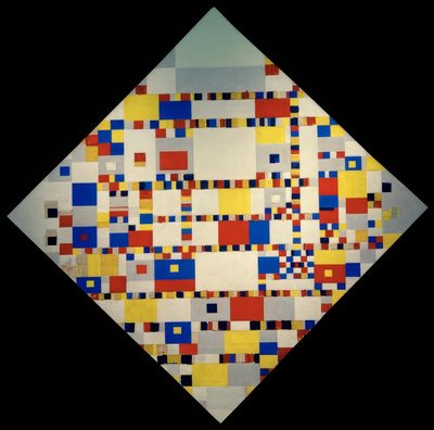 Zwycięstwo Boogie Woogie autorstwa Piet Mondrian
