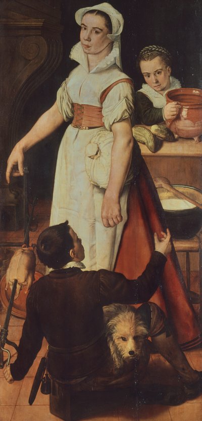 Cook, Pieter Aertsen (1507 lub 1508-1575) autorstwa Pieter Aertsen