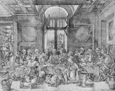 Ostatnia Wieczerza autorstwa Pieter (circle of) Coecke van Aelst