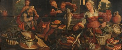 Scena kuchenna autorstwa Pieter Aertsen