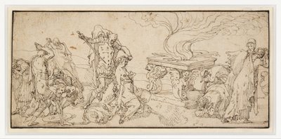 Ofiara Ifigenii autorstwa Pieter Aertsen