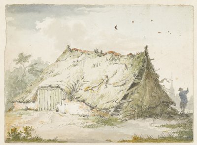 Zrujnowane gospodarstwo autorstwa Pieter Bartholomeusz. Barbiers