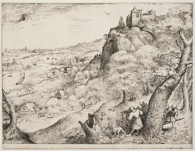Polowanie na króliki autorstwa Pieter Bruegel d.Æ.