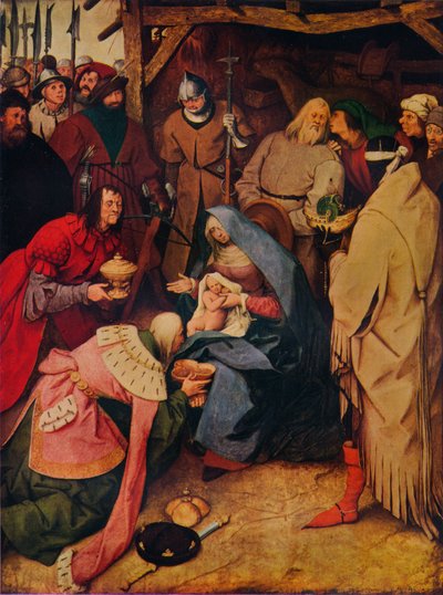 Adoracja Królów, 1564, 1937 autorstwa Pieter Bruegel the Elder