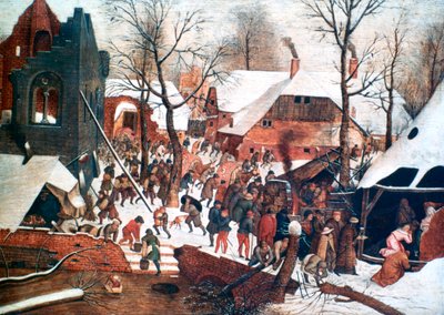 Pokłon Trzech Króli, ok. 1567 autorstwa Pieter Bruegel the Elder