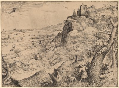 Łowcy królików autorstwa Pieter Bruegel the Elder