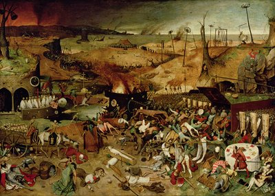 Triumf śmierci autorstwa Pieter Bruegel the Elder