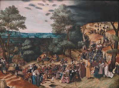 Chrystus w drodze na Kalwarię autorstwa Pieter Brueghel d.Y.