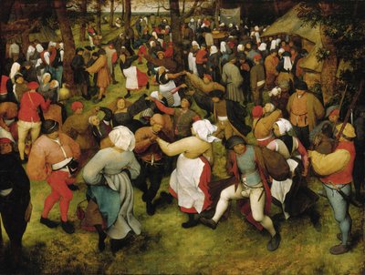 Taniec weselny autorstwa Pieter Brueghel the Elder