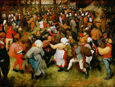 Taniec weselny autorstwa Pieter Brueghel the Elder