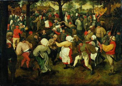 Taniec weselny autorstwa Pieter Brueghel the Elder