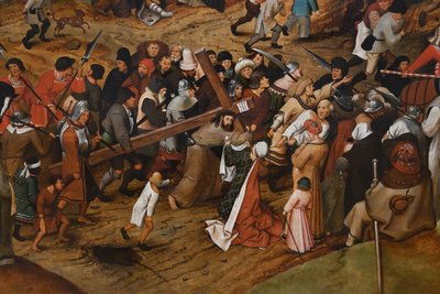 Niemiecki: Die Kreuztragung Droga na Kalwarię autorstwa Pieter Brueghel the Younger