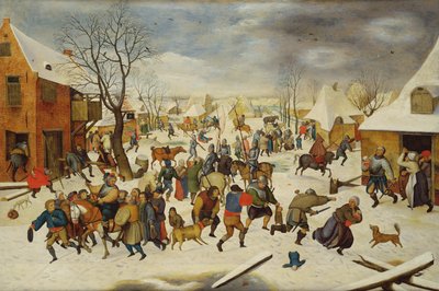 Masakra niewinnych (nie to samo co 10020) autorstwa Pieter Brueghel the Younger