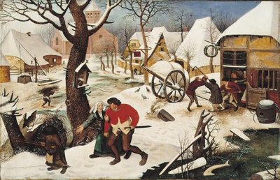 Powrót z gospody autorstwa Pieter Brueghel the Younger