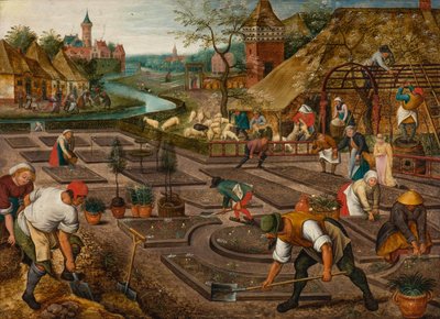 Wiosna autorstwa Pieter Brueghel the Younger