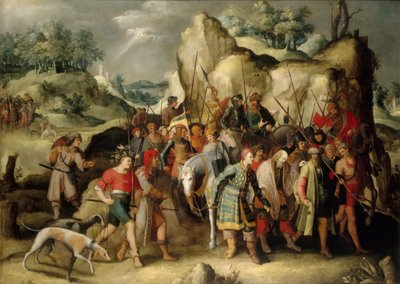 Nawrócenie św. Pawła. autorstwa Pieter Brueghel the Younger