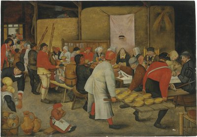 Uczta weselna autorstwa Pieter Brueghel the Younger