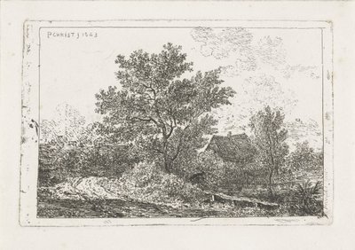 Krajobraz z farmą autorstwa Pieter Casper Christ