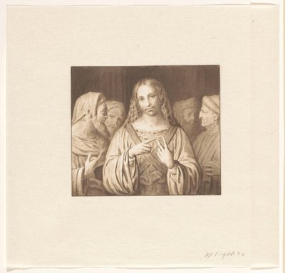 Młody Chrystus wśród uczonych w Piśmie autorstwa Pieter Christoffel Wonder