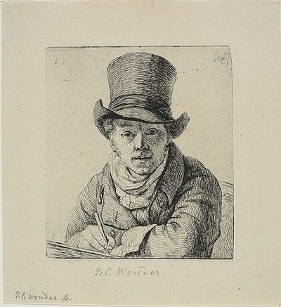 Autoportret autorstwa Pieter Christoffel Wonder