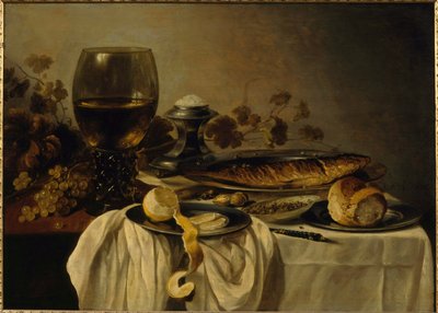 Śniadanie autorstwa Pieter Claesz