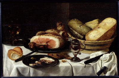 Martwa natura z Ham autorstwa Pieter Claesz