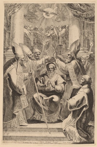 Konsekracja biskupa autorstwa Pieter Claesz Soutman, after Sir Peter Paul Rubens