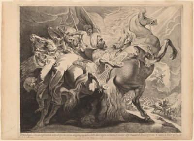 Klęska Sennacheryba autorstwa Pieter Claesz Soutman after Sir Peter Paul Rubens