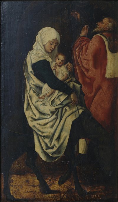 Lot do Egiptu autorstwa Pieter Coecke van Aelst