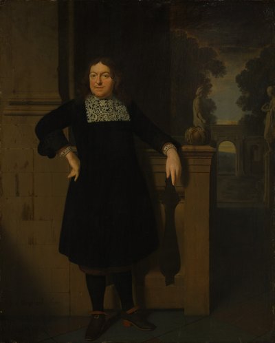 Johan Hulshout 1623-1687, ca. 1670 lub nieco później. autorstwa Pieter Cornelisz. van Slingeland